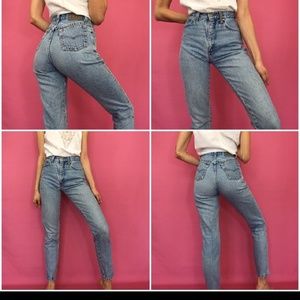 Levi's VINTAGE 1900 Series high rise mom jeans